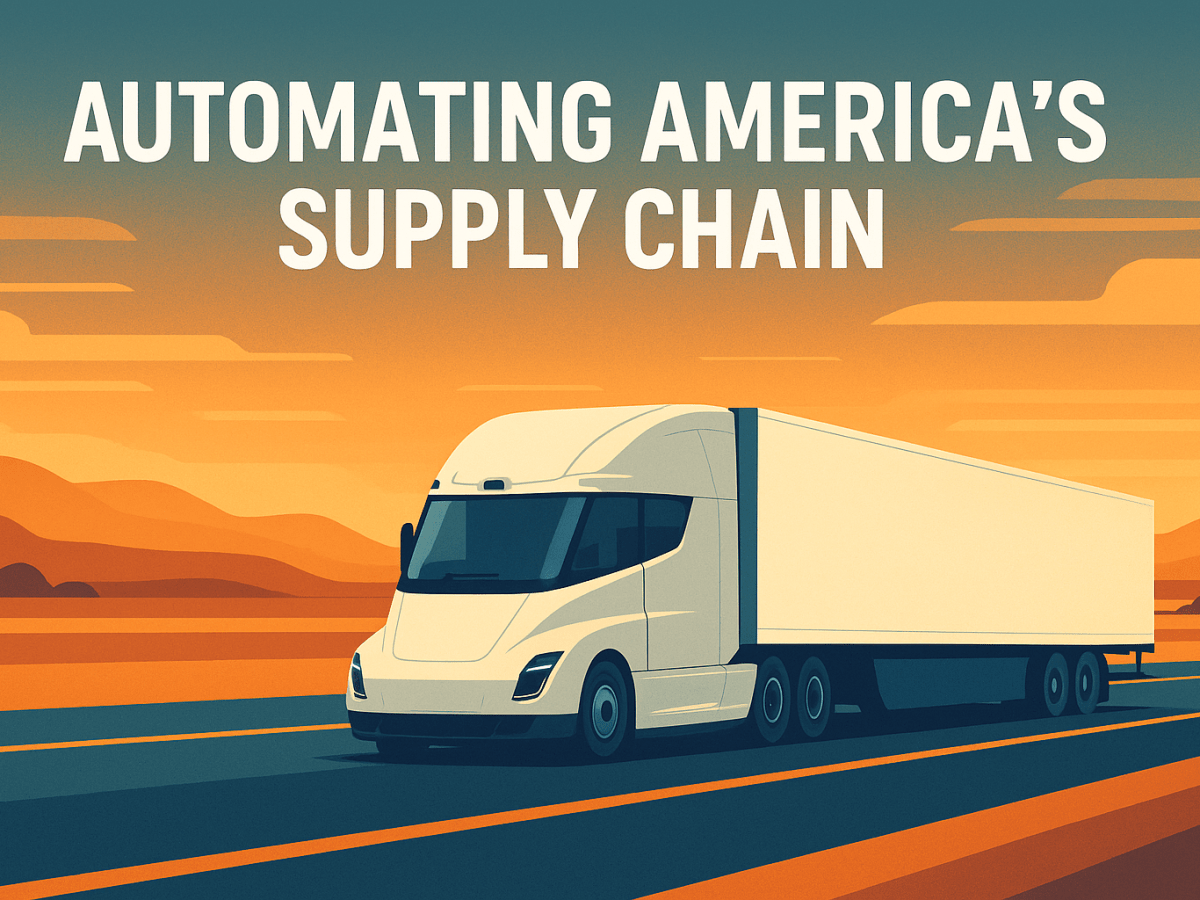 Moonshots & Megaprojects: Automated&nbsp;Logistics